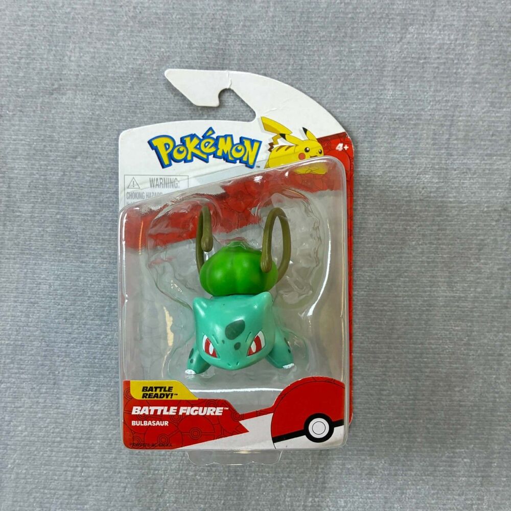 Jazwares Pokemon Bulbasaur Battle Figure 2024 PKW3478 New Sealed 4+